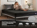 Giselle Double Cooling Memory Foam Mattress Medium Firm with Gel Comfort 30cm FOAM-C-MFM-H030-D