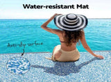 Seamanship Boat Flooring, EVA Foam Decking Mat, 240x90cm, Blue Camo BF-240X90-BC