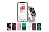 Smart Watch Women Fitness Tracker Sport Bracelet for Android iOS Phones-Silver V1263-JX-7697-2