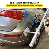 Dent Pull Lever Bar Kit, Car Dent Puller Kit Dent Pull Lever, Fit for Both Aluminum and Steel Dent V952-BJXFJ750MMAHLBQ01V0