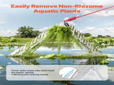 24in Aquatic Weed Rake, 3-Sided Lake Weed Rake with Handle, Portable and Foldable Pond Water Grass V952-SCPSSKSJX30FVVWD3V0