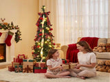 Jingle Jollys Pop Up Christmas Tree Pre Decorated Artificial Christmas Tree 160cm PUT-XMAS-5IN-1