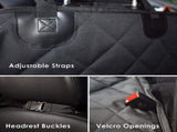 Waterproof Rear Seat Pet Cover for Car - Non-Slip Oxford Fabric Dog Seat Protector for Back Seat V1258-PET-SEAT-02-152143