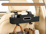 New Car Seat Back Storage Box, 3-in-1 Multifunctional Car Organizer with Cup Holder, Tissue Box, V1366-AZ2-W-10737