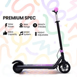 ALPHA Edge Electric Scooter Kids/Teens, 16km/h Max, Adjustable Height, UL Certified, AU Compliant, V219-TRNESCAL2PKA