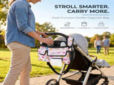 Universal Stroller Organizer with 3 Carrying Modes, High Density Oxford Fabric, Thoughtful Design, V1369-AZ3-W-12152