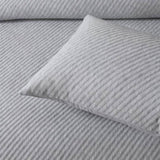 Bianca Pesaro Grey Polyester Cotton Quilt Cover Set Queen V442-BCA-QUILTCS-PESARO-GREY-QS