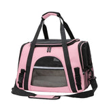 Cat Pet Carrier Travel Carrier Pet Bag for Small Medium Cats Pink V1263-JX-6841