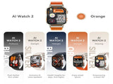 AI-WATCH2 Full Touch Screen Smart Fitness Watch for Men Womenblack V1300-AI-WATCH2-BLACK