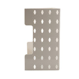 Pegboard Wall Mounted Display Multi Function Storage Rack Gas Water Heater Pipe Cover with Adhesive V1294-YM0901-3113240289612