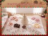 Jingle Jollys Paper Christmas Tree 114CM w/ Star Topper LEDs Xmas Decorations Kit Home Office White PAPER-XMAS-TR-100-WH