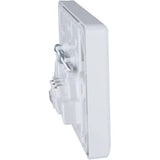 C2000 Series Classic 250V 10A Horizontal Twin Double Pole Switch Socket Outlet, White Electric V1202-V1-CLIC2025DWE