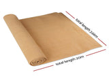 Instahut 50% Shade Cloth 3.66x20m Shadecloth Sail Heavy Duty Beige SH-CL-366X200-100-BE