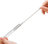 20 Pieces 12 In Glass Blowing Tubes, 12mm OD 8mm ID 2mm Thick Wall Borosilicate Pipe, Clear glass V1259-DP01-A-1022