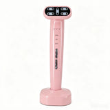 Pink EMS Eye Massager with Heat and Light Therapy - 360 Rotating Head, Multi-Color LED, Vibration V888-ELOSUNG56281-3