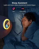 Color-Changing Bluetooth Speaker with Wireless Charging Pad V1102-DSZ-001-02578