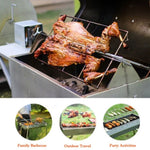 Electric BBQ Rotisserie Motor Spit Stainless Steel BBQ Campfire Motor AU Plug V201-BBQ0001SI8AU