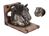 Multifunctional Head Sculpture Resin Bookends for Home Office Living RoomBS20900 Bronze V1294-YM0714-3115210194111