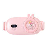 Heated Period Relief Waist Belt Pink Little Rabbit V1221-HEATED-PERIOD-RELIEF-WAIST-BELT-PINK-LITTLE-RABBIT