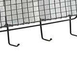 Wall Mount Storage Basket Multifunctional Iron Wall Hanging Organizer Rack with Hook for Kitchen V1294-YM0901-3117240211412