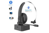 Wireless Headset with Mic for Work Bluetooth Headsets with Dual Noise Cancelling Microphone for V1263-JX-6306
