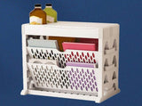 Book Rack Storage Bookshelf Small Storage Bookshelf Bookcase Large Capacity Easy Access for Living V1294-YM0901-3116230016117