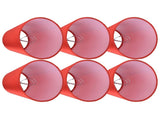 6PCS E14 Lamp Shade Fabric Lampshade Table Lamp Ceiling Lamp Shade for Bedroom Living RoomBright Red V1294-YM0715-3119210283111