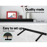 Artiss Floating Wall Shelf Set of 3 Black FURNI-WALL-SHELF-BK