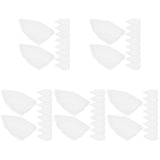 Home Use White PP Weighing Trays Lightweight for Mixing and Measuring 100Pcs V1369-AZ3-W-20019
