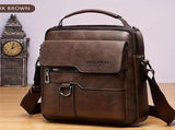Men's vintage crossbody bag High-quality with multiple compartments, practical and V1105-YABB-04