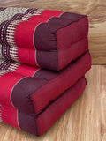 3-Fold Zafu Meditation Cushion Medium Size-RED V277-TTP3SEARBVLUERED