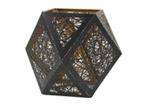 Wrought Iron Hollow Lampshade Modern Stylish Hollow Out Lamp Shade Metal Pendant Lamp Shade for E27 V1294-YM0901-3119240085911