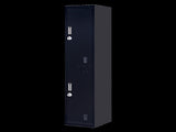 2-Door Vertical Locker for Office Gym Shed School Home Storage V63-832471