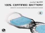 BULLET Gen III Hoverboard Scooter, Dual Copper Motors, UL Certified, AU Compliant, 6.5" Wheels, V219-BLHSTY01A