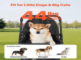 Pet Stroller, 20KG Weight Capacity, Foldable Dog Stroller Cart, 4 Wheels Cats Stroller with Mesh V952-CWTCCGK4QSHSAWPRUV0
