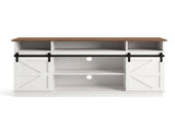 Artiss Buffet Sideboard Cabinet 150cm 3-Tier Kitchen Storage Sliding Doors White FUR-Z-SID150-3T-WH-AB