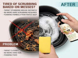 2-in-1 Air Fryer Cleaner and Spray, Powerful Kitchen Foam Spray, Multi-Use V1366-AZ2-W-11111