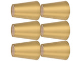 6PCS E14 Lamp Shade Fabric Lampshade Table Lamp Ceiling Lamp Shade for Bedroom Living RoomGold PX153 V1294-YM0715-3119210283113