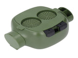 Mini Coffee Knock Box ABS Plastic Portable Coffee Ground Bin for Cafe Bar Kitchen Green V1294-YM0901-3118240172612