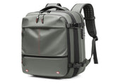 Vacuum Backpack 19 Inch Large Capacity Stylish Casual Waterproof Men Expandable Travel Backpack with V1294-YM0901-3117240227513