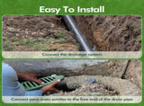 4 Inch Angled Drain Grating Yard Drain Emitter for Gutter Downspout Extensions and Lawn Ditch V1189-LC-LY-00137