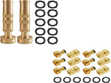 4" Twist Hose Nozzle Garden Hose Quick Connector V1258-DP02-C-201