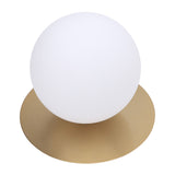 Modern Globe Sconce Indoor Wall Light Sconce for Living Room Bedroom Hallway G9 Bulb Compatible V1294-YM0901-3119240131511