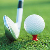 60-Piece Golf Plastic Ball Tee Set With Ribbon Needle - 57Mm Size PRL-5046961060DBT