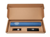 Mandala Yoga Mat Premium Bundle, Includes Yoga Mat 188cm H x 61cm W, Yoga Strap & Steel Hydration V398-MA-494MDB