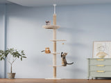 Pawz Cat Tree Tower Scratching Post Scratcher 230-275cm PT1269-BG