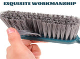 Handheld Broom and Dustpan Set in Green, PP Material for Quick and Easy Cleaning, Compact 1 Set V1366-AZ2-W-21079