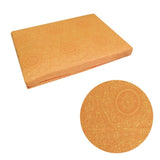 Bazaar Orange Cotton Fitted Combo Set Double V442-GHT-FITTEDSS-BAZAAR-ORANGE-DS