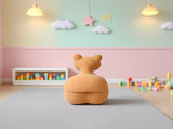 Lamb Stool Chair Brown V498-STOOLBROWN