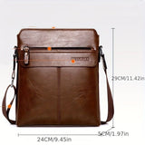 Men'S Cross-Body Bag Men'S Clutch Minimalist Business Bag Father'S Day Gift - Khaki - Size 24-5-29 V1347-127-18818-KHK-24-5-29